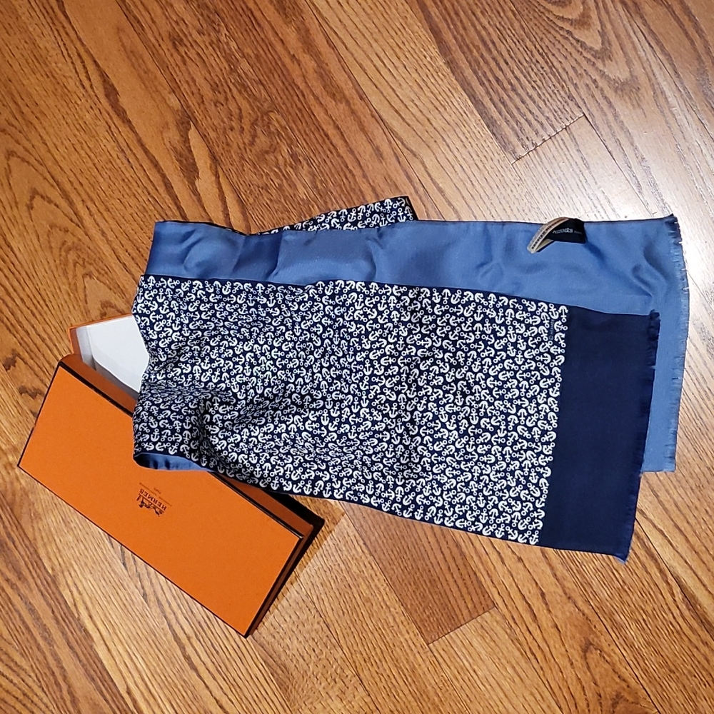Hermes men's scarf